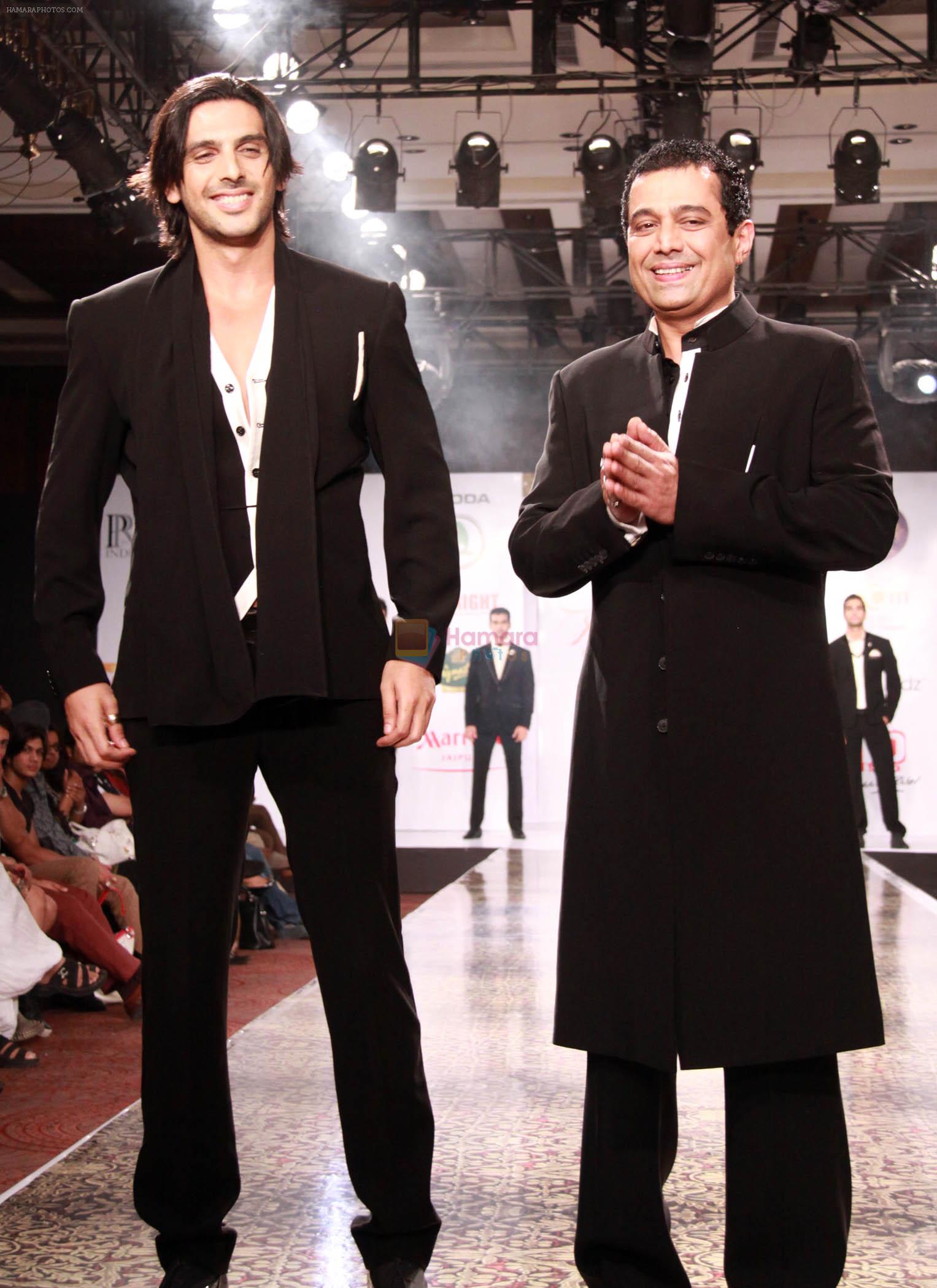 zayed khan & shaahid amir at day one of Rajasthan Fashion week at Marriott in Jaipur on 24th May 2012