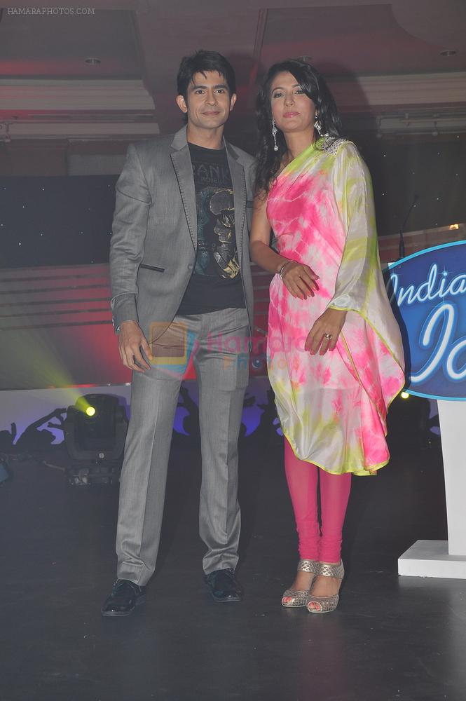 Mini Mathur, Hussain Kuwajerwala at Launch of Sony Indian Idol in J W Marriott, Mumbai on 29th May 2012
