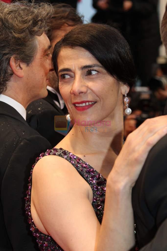 Hiam_Abbass at Cannes representing Chopard on 20th May 2012
