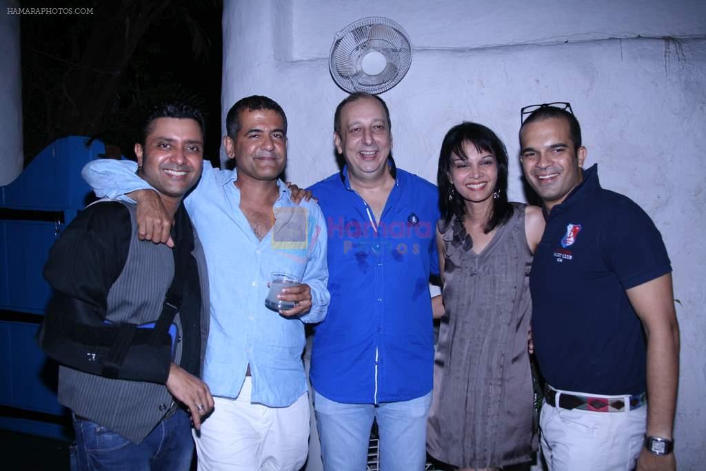 Ash Chandler, AD Singh,  Sohrab Ardeshir,Seema Rahmani, Actor Theron D�souza at Olive Bandra Celebrates release of the Film Love, Wrinkle- Free in Mumbai on 29th May 2012