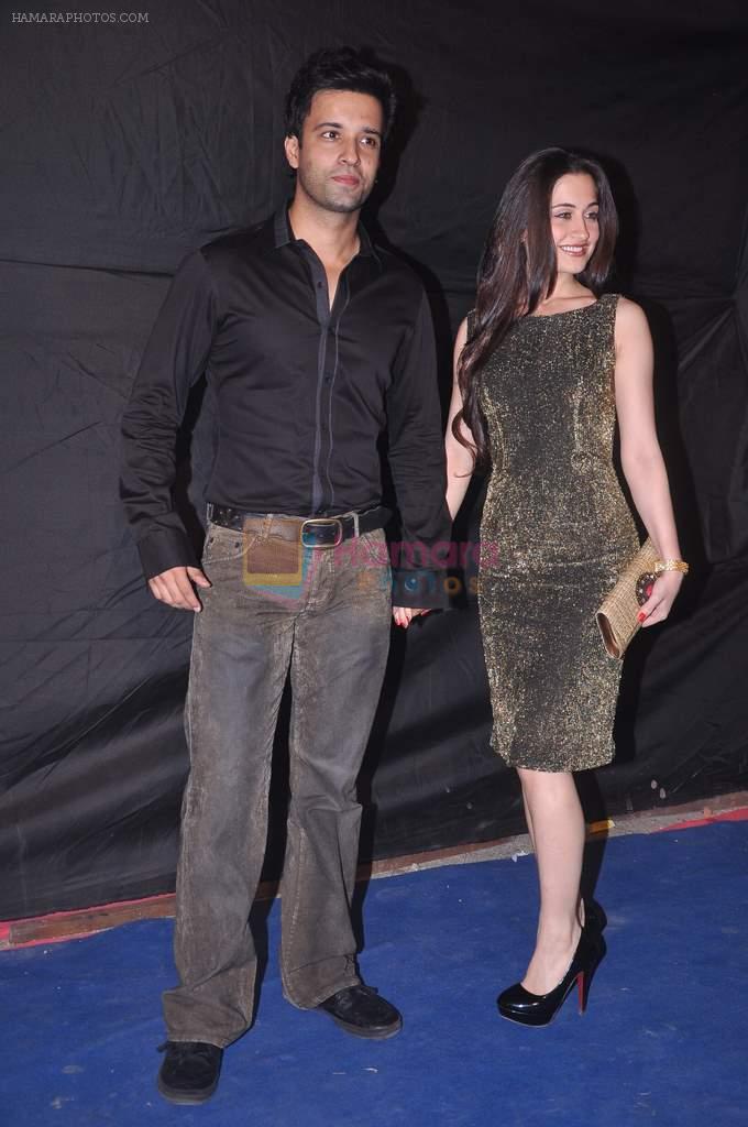 Aamir Ali, Sanjeeda Sheikh at Indian Telly Awards 2012 in Mumbai on 31st May 2012
