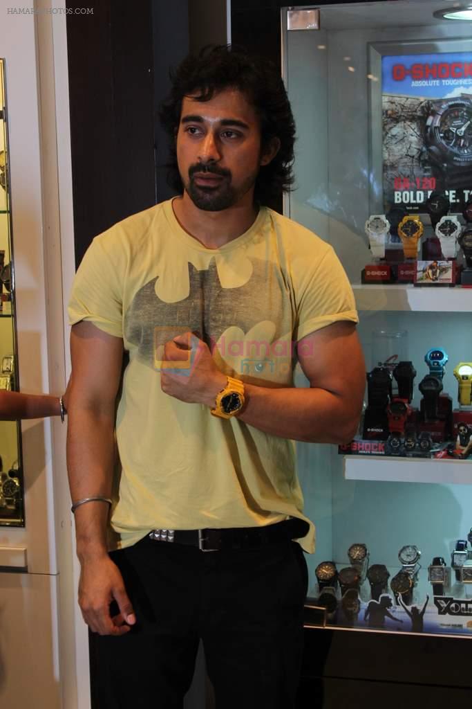 Ranvijay Singh promoted Casio watches in Oberoi Mall, Mumbai on 3rd June 2012