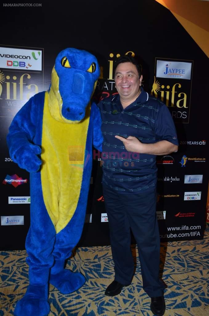Rishi Kapoor at Opening Weekend press confrence of IIFA 2012 on 6th June 2012