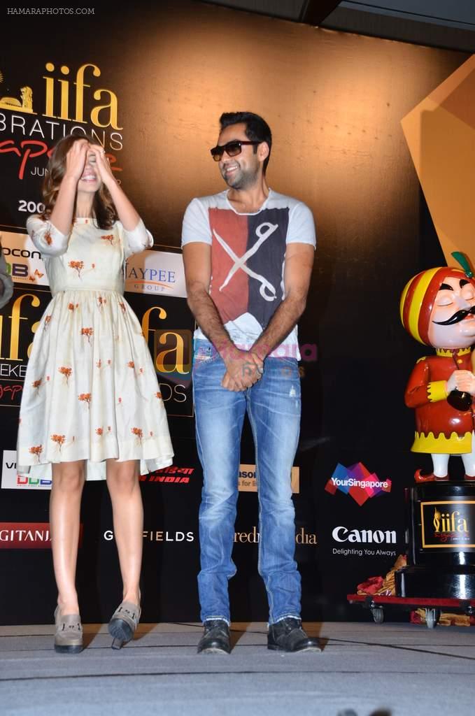 Abhay Deol at Opening Weekend press confrence of IIFA 2012 on 6th June 2012