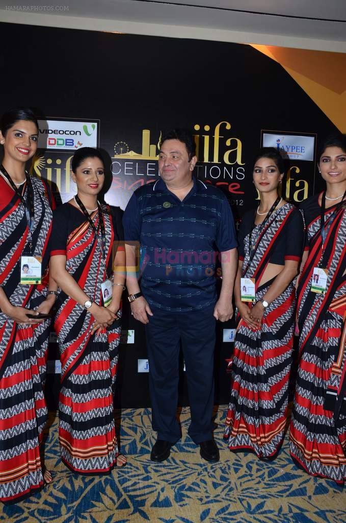 Rishi Kapoor at Opening Weekend press confrence of IIFA 2012 on 6th June 2012