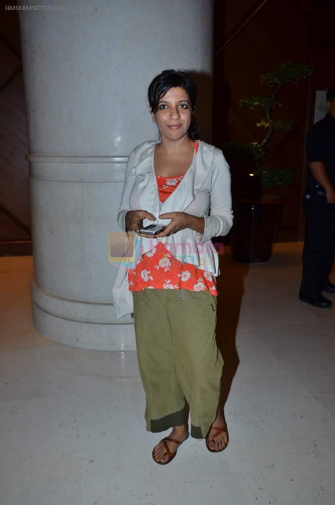 Zoya Akhtar at the press conference of IIFA 2012 Day 2 on 7th June 2012