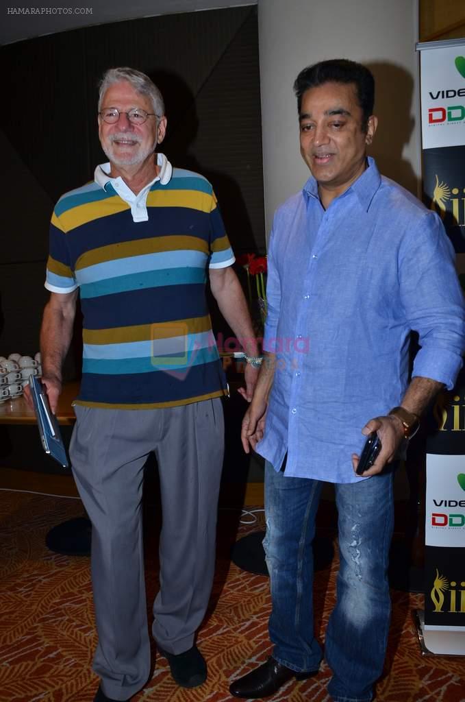 Kamal Hassan tie up with Barry Osbourne of Lord of the Rings in IIFA 2012 in Singapore on 8th June 2012
