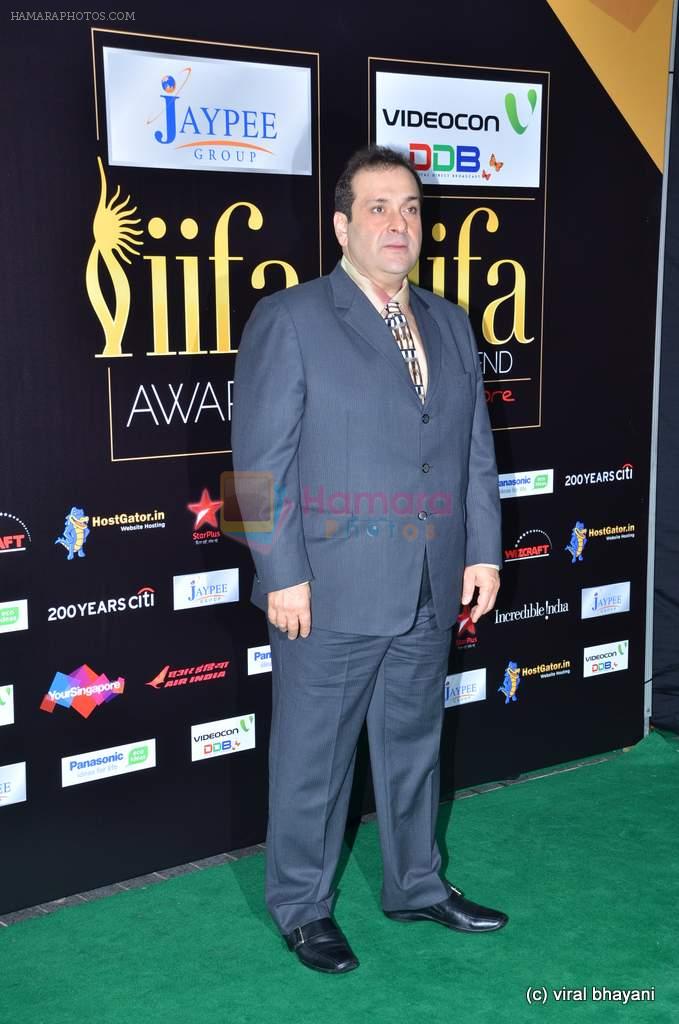 Rajiv Kapoor at IIFA Awards 2012 Red Carpet in Singapore on 9th June 2012