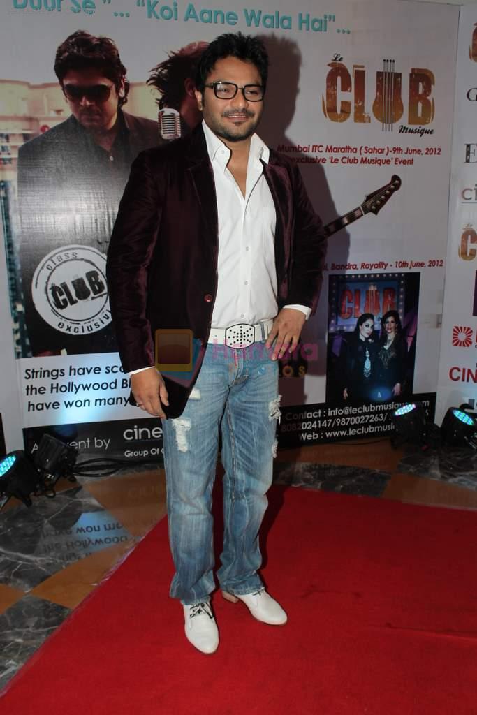 Babul Supriyo at Strings India Tour 2012 live concert in ITC Grand Maratha on 9th June 2012