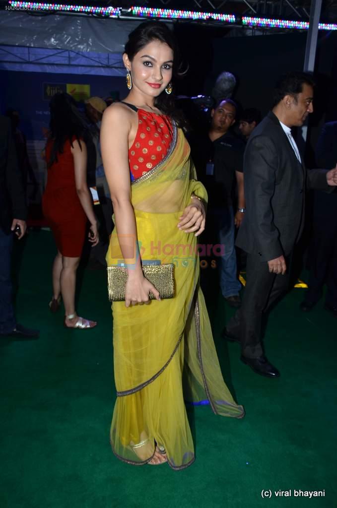 Andrea Jeremiah at IIFA Awards 2012 Red Carpet in Singapore on 9th June 2012