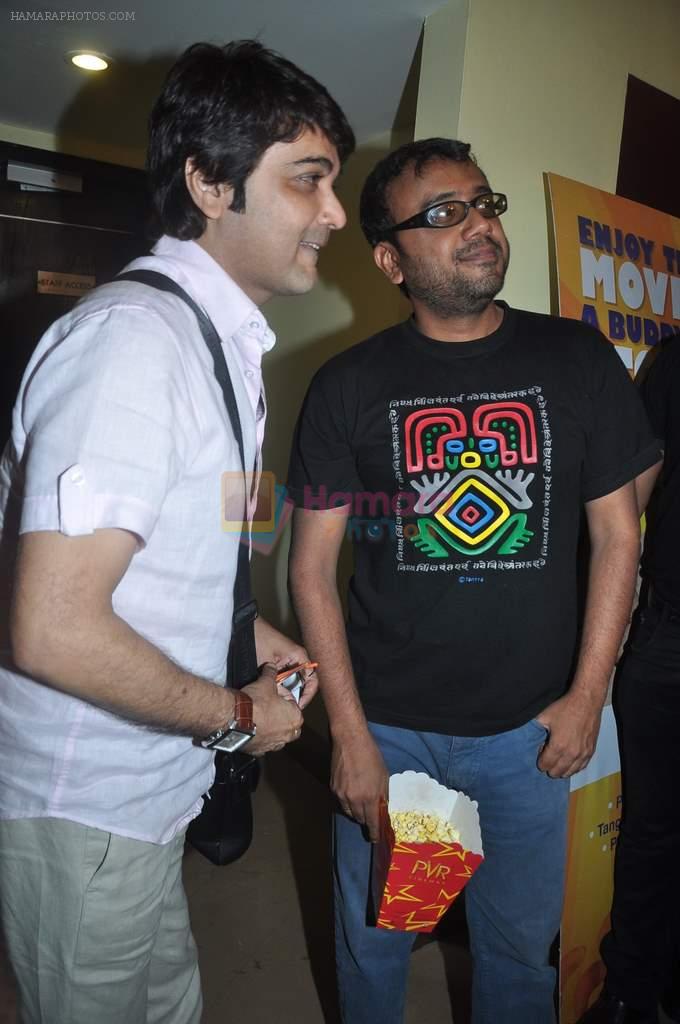 Prosenjit Chatterjee, Dibakar Banerjee at Shanghai film promotions in PVR, Mumbai on 12th June 2012