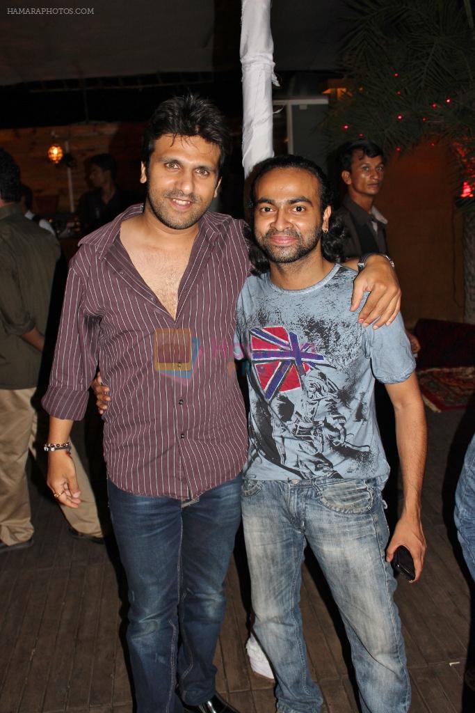 Shawn Arranha & Pitobash Tripathy at the launch announcement of 5F Films KARBALA directed by Kailm Sheikh in Mumbai on 13th June 2012