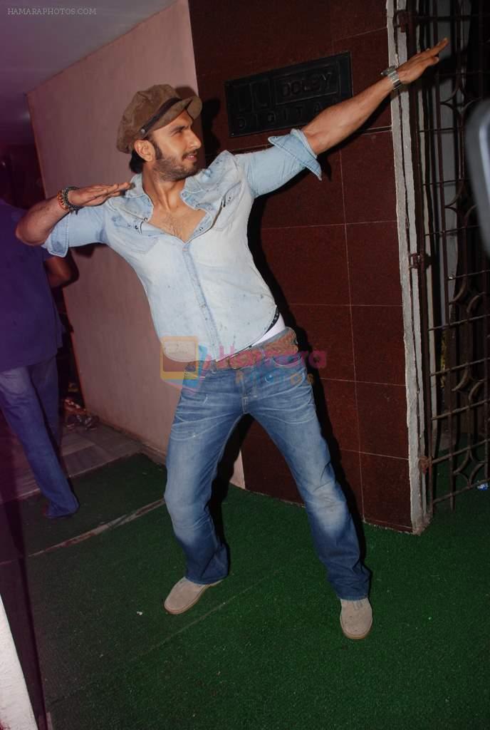 Ranveer Singh at gangs of wasseypur special screening in Mumbai on 16th June 2012