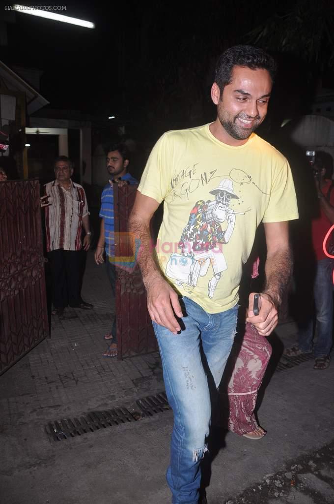 Abhay Deol at Gangs Of Wasseypur screening in Ketnav, Mumbai on 19th June 2012
