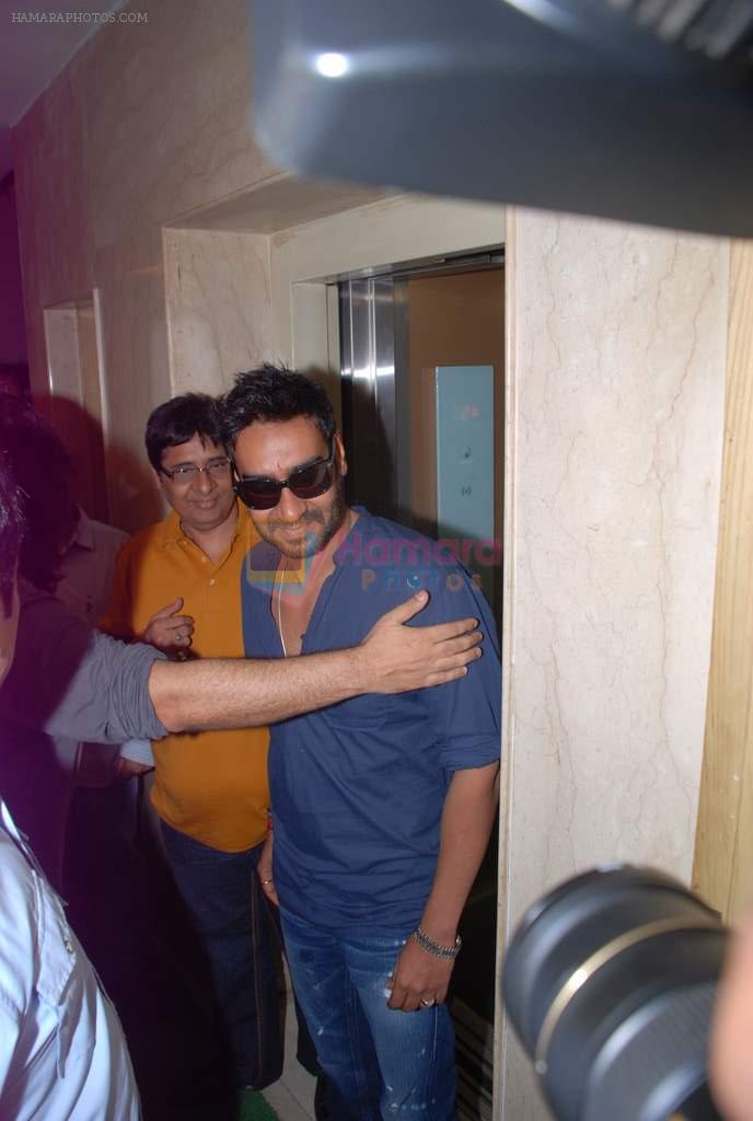 Ajay Devgan at the song recording of Himmat Wala on 20th June 2012