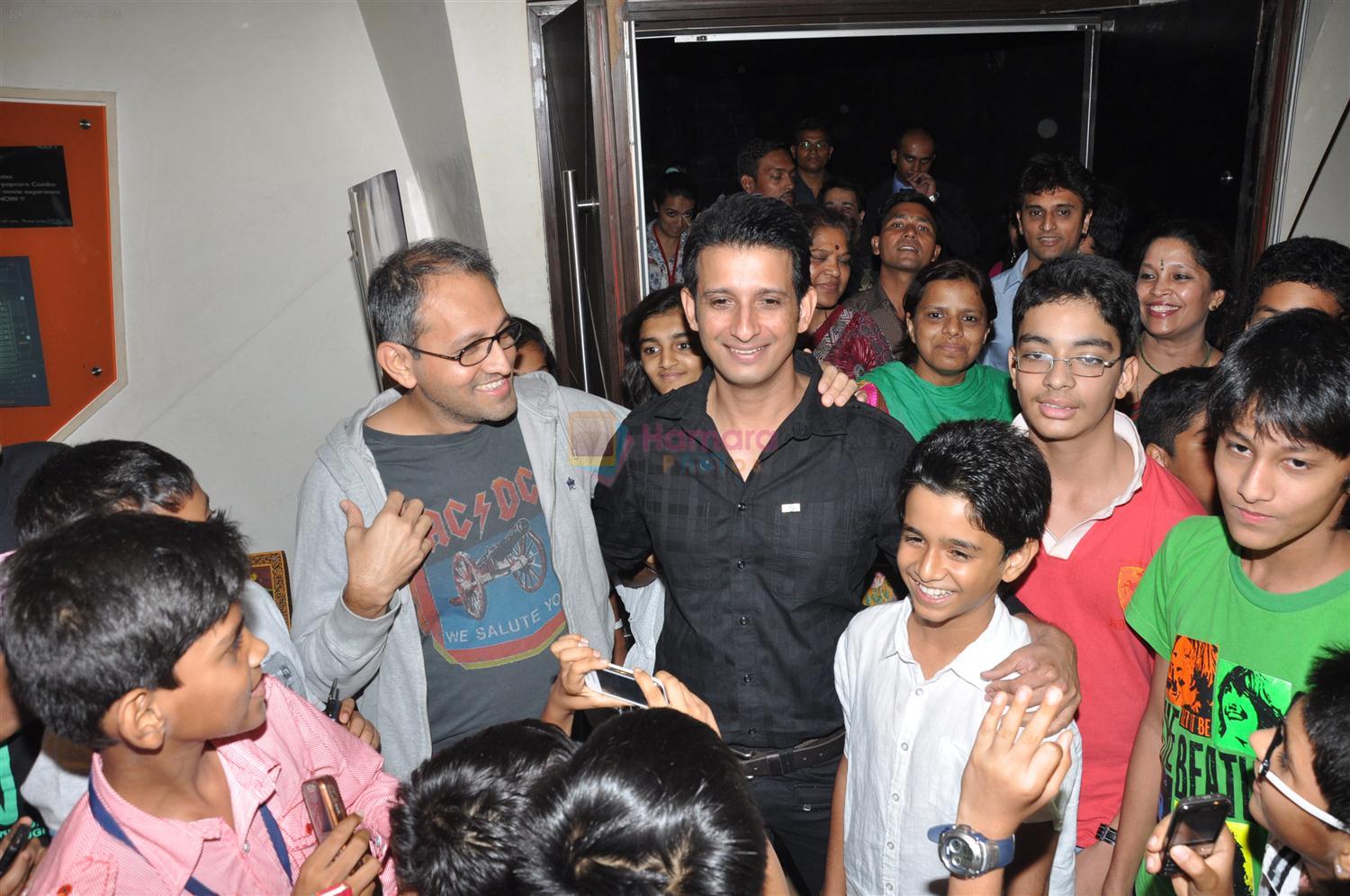 Sharman Joshi, Ritvik Sahore,Rajesh Mapuskar at Ferrari Ki Sawaari Kids Spl Screening in Mumbai on 24th June 2012