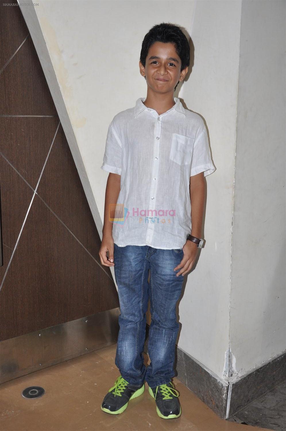 Ritvik Sahore at Ferrari Ki Sawaari Kids Spl Screening in Mumbai on 24th June 2012