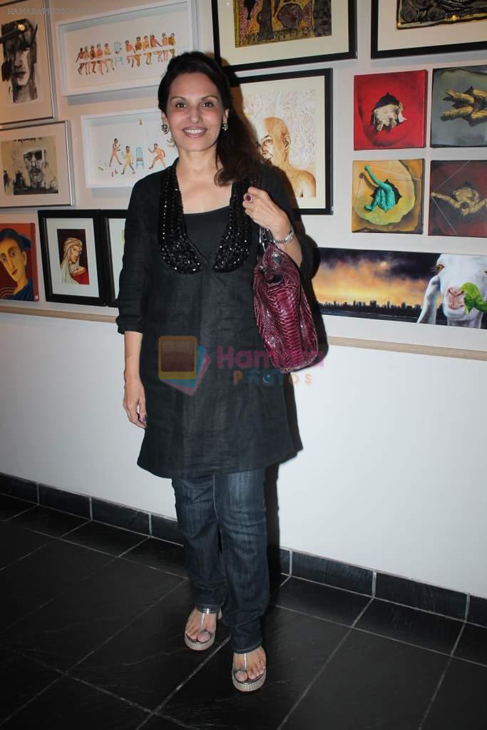 poonam soni at Tao Art Gallery group show in Tao Art Gallery, Worli, Mumbai on 25th June 2012