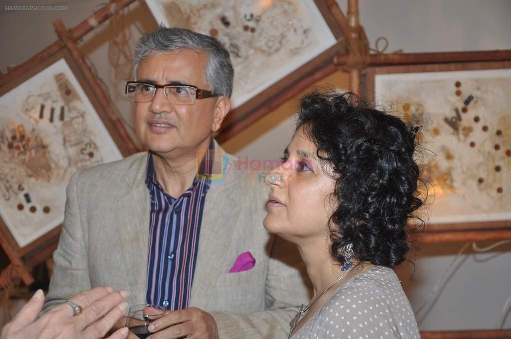 at Nandita Chaudhari's art event in Jehangir Art Gallery on 21st June 2012