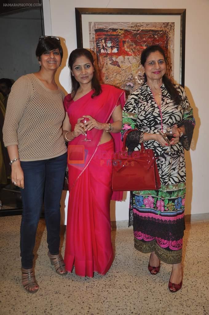 at Nandita Chaudhari's art event in Jehangir Art Gallery on 21st June 2012