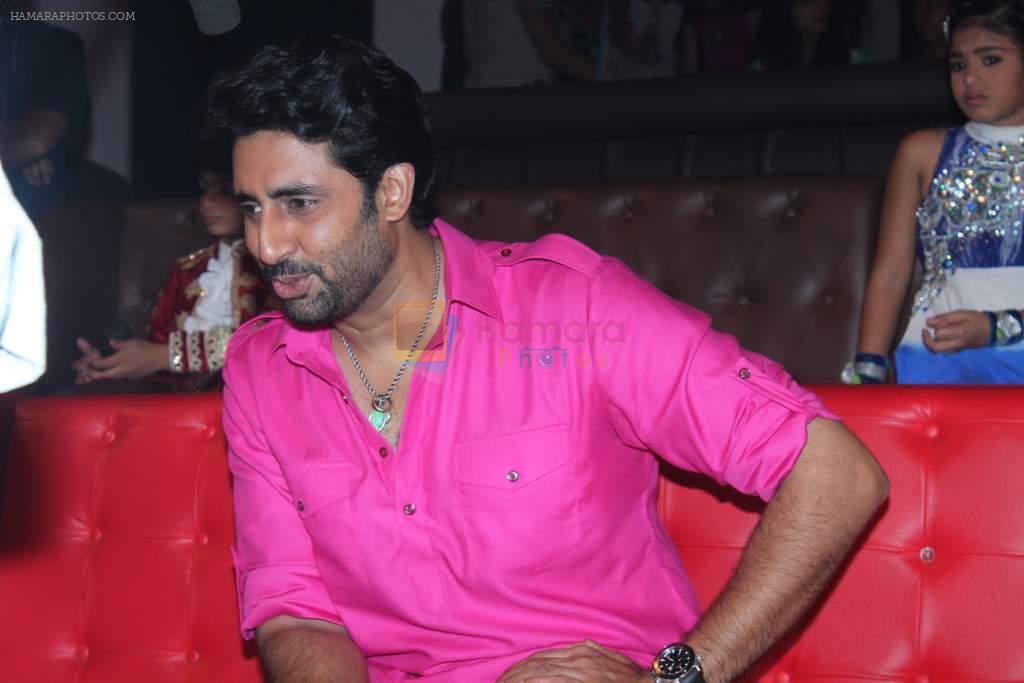 Abhishek Bachchan at Bol Bacchan promotions on Zee Lil champs in Mahalaxmi on 25th June 2012