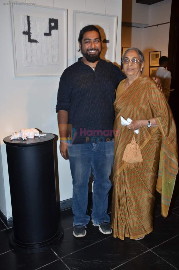 ali akbar mehta and sakina mehta at Tao Art Gallery group show in Tao Art Gallery, Worli, Mumbai on 25th June 2012
