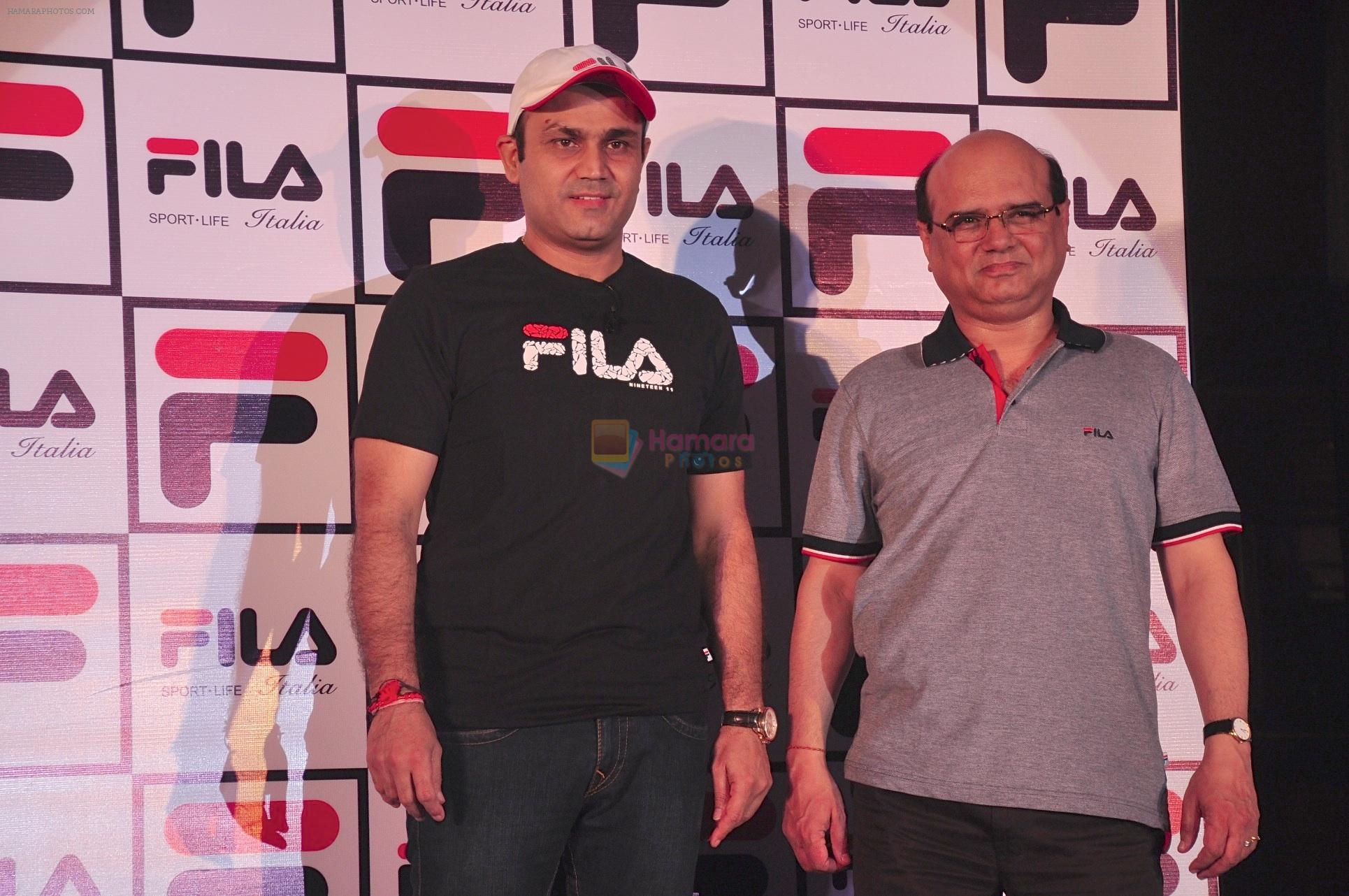 Virender Sehwag was appointed as Fila- the Italian Sports Lifestyle Brand first ever Brand Ambassador in India on 3rd July 2012