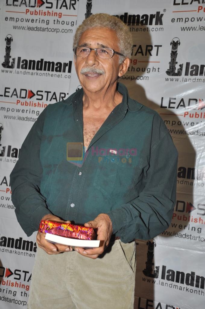 Naseeruddin Shah at the book launch of A Bolt of Lightning by Satyen Nabar in Mumbai on 3rd July 2012