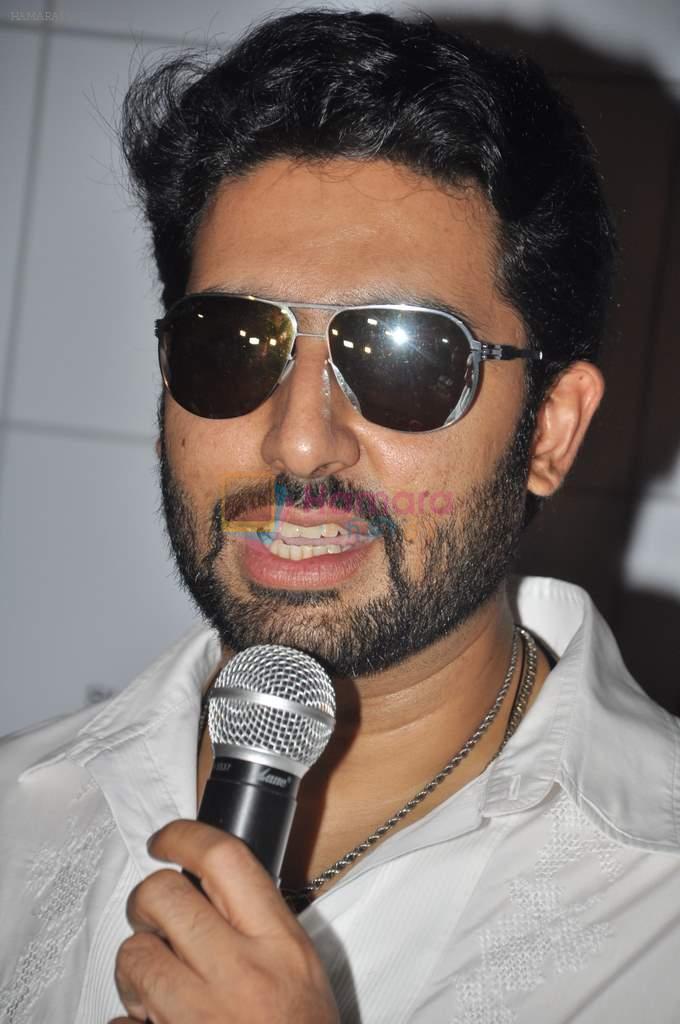 Abhishek Bachchan at Bol Bachchan promotions in Fame on 6th July 2012