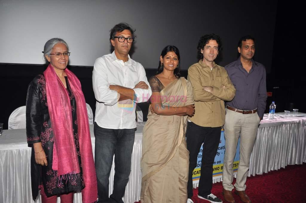 Rakeysh Omprakash Mehra, Nandita Das, Rajan Khosa, Sandesh Shandilya, Kavita Anand at Film Gattu promotions in PVR, Mumbai on 6th July 2012