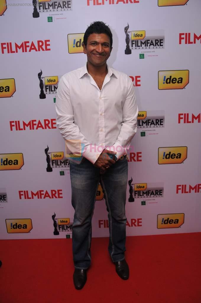 Puneeth Rajkumar received the Best Actor (Male) Kannada Award for the film _Hudugaru_ at the _59th !dea Filmfare Awards 2011_