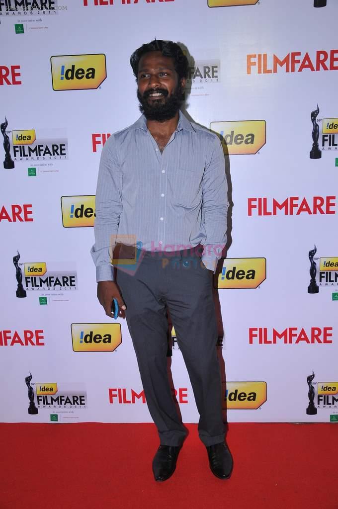 Vetrimaran received Award for Best Director for the Tamil film Aadukalam, at the _59th !dea Filmfare Awards 2011_