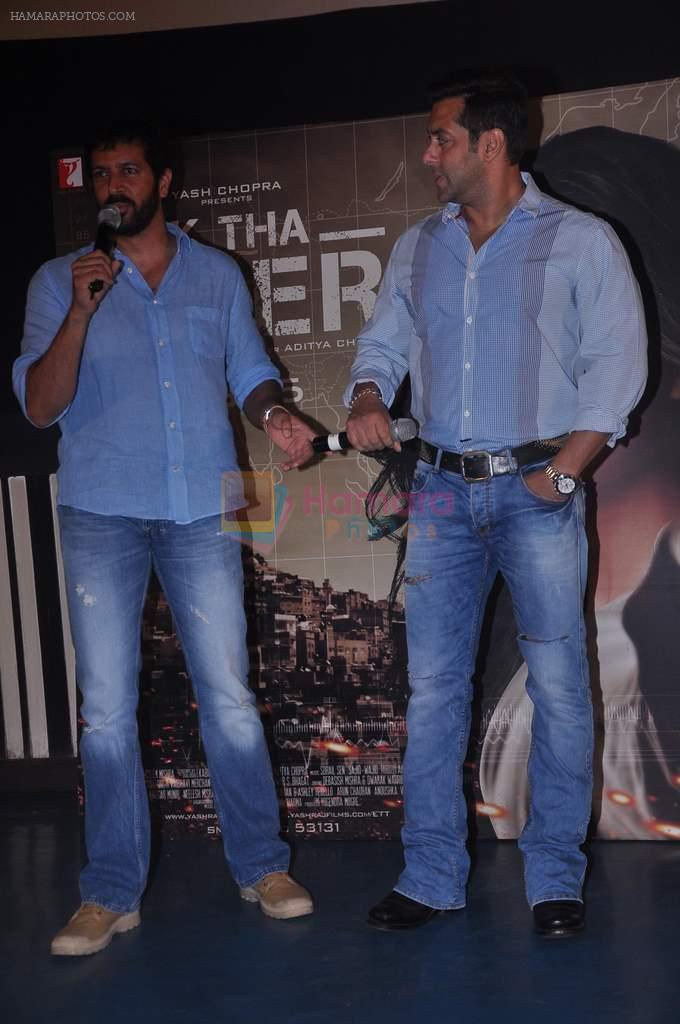 Salman Khan, Kabir Khan at Ek Tha Tiger song first look in Mumbai on 12th July 2012