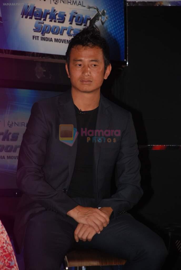 Bhaichung Bhutia at NDTV Marks for Sports event in Mumbai on 13th July 2012