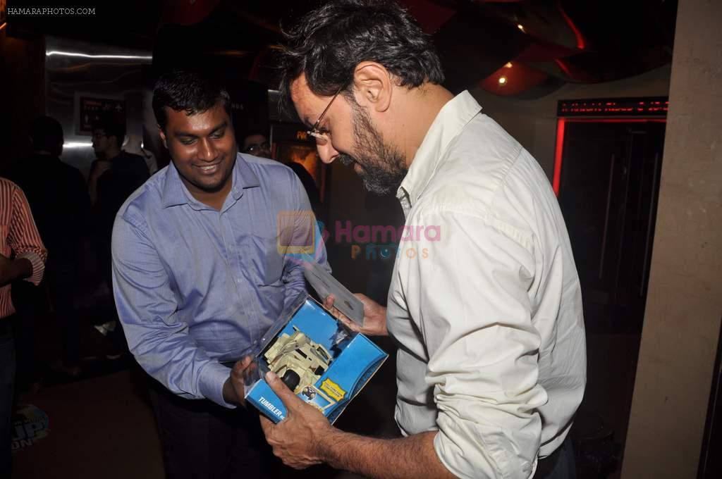 Rajat Kapoor at The Dark Knight Rises premiere in PVR, Mumbai on 18th July 2012