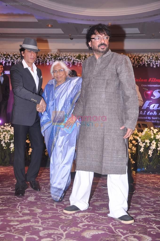 Shahrukh Khan, Sanjay Leela Bhansali at Shirin Farhad ki nikal padi promotions in Taj Land's End on 24th July 2012
