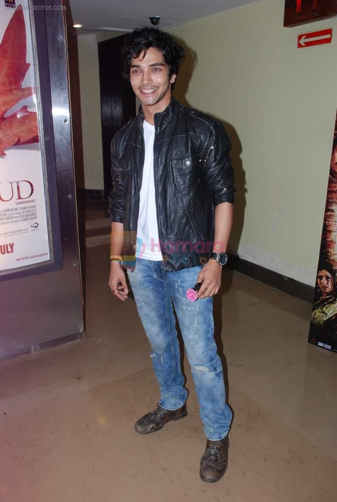 Harsh Rajput promote the movie Aalap in Mumbai on 25th July 2012