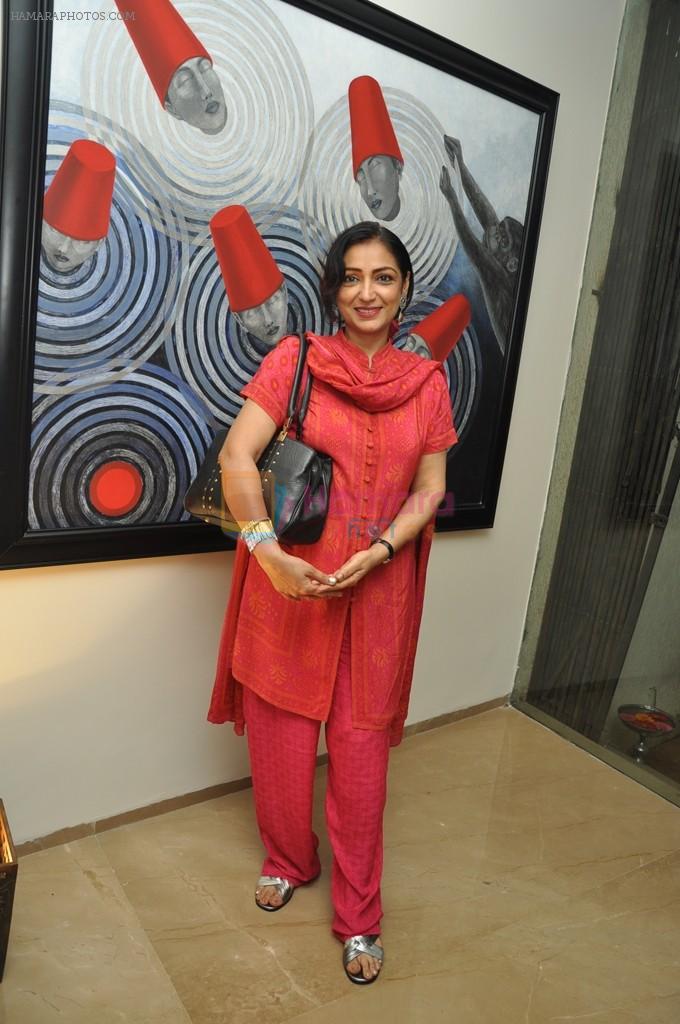 Anuradha Patel at Nisha Zaveri's Myrah spa in Mumbai on 29th July 2012
