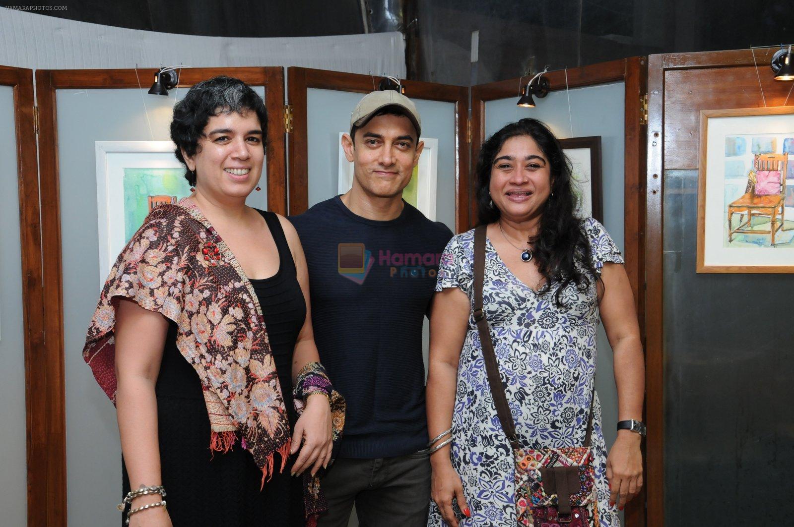 Aamir Khan,Reena Dutta at Cafe Cocoa's Explorations at C_est La Vie on 28th July 2012
