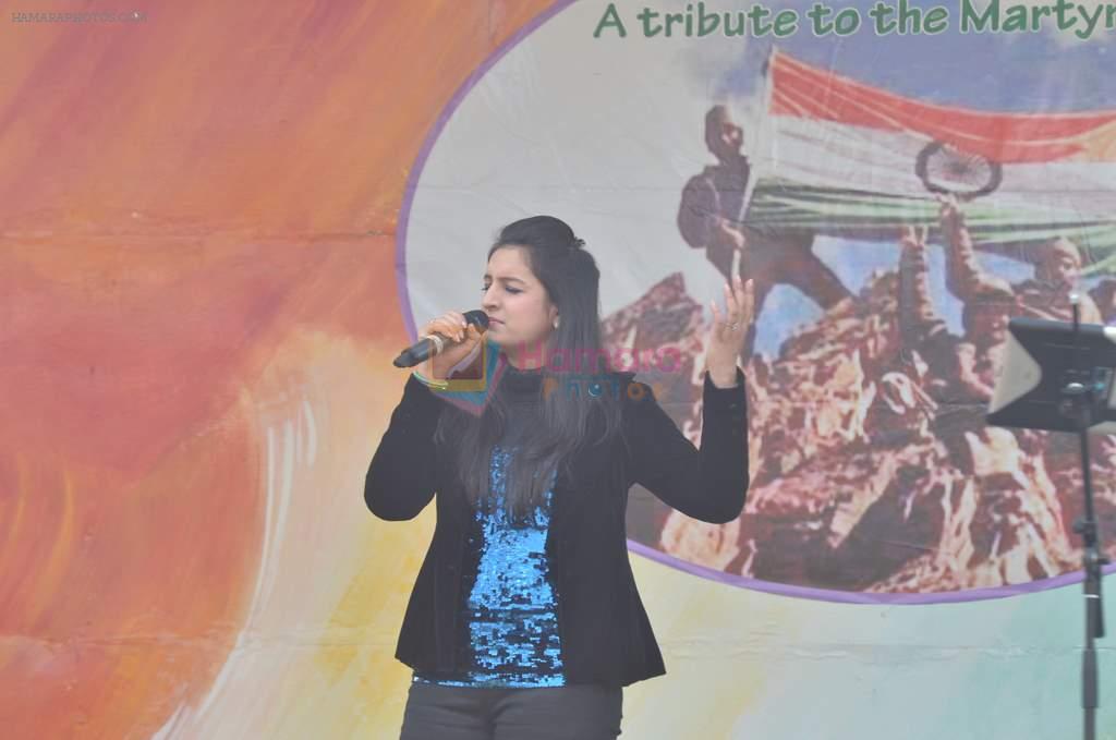 Akriti Kakkar at Kargil Divas, 2012 in Drass on 25th July 2012