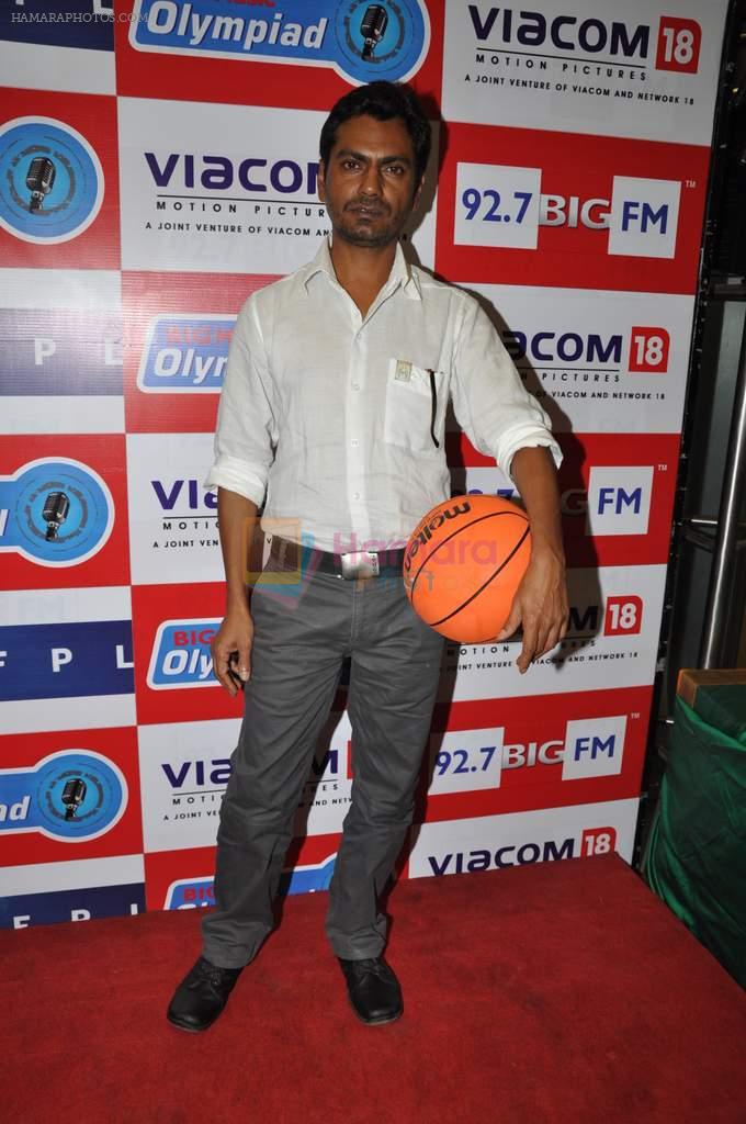 Nawazuddin Siddiqui of Gangs of wasseypur on the sets of Big FM on 3rd Aug 2012