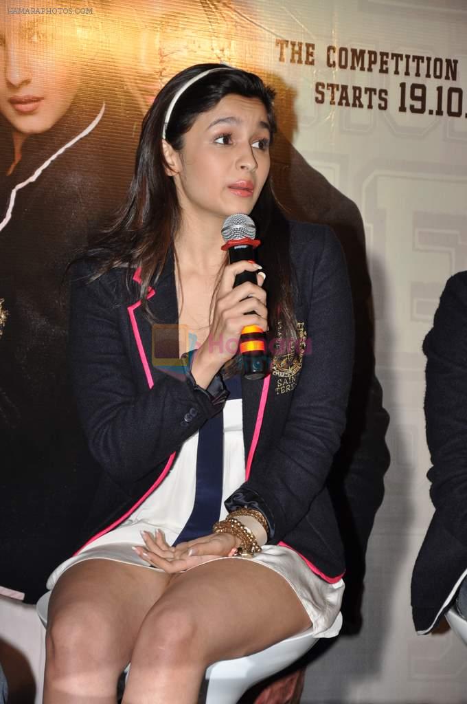 Alia Bhatt at Student of the Year first look in PVR on 2nd Aug 2012