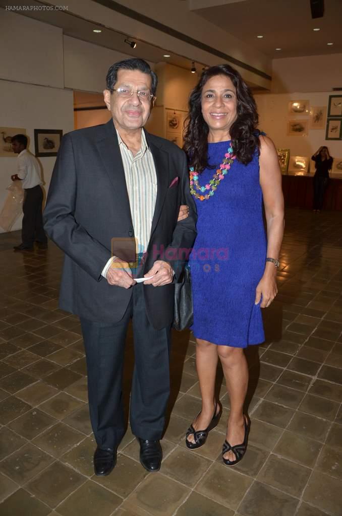 dr soonawala with rashmi uday singh at antique Lithographs charity event hosted by Gallery Art N Soul in Prince of Whales Musuem on 3rd Aug 2012