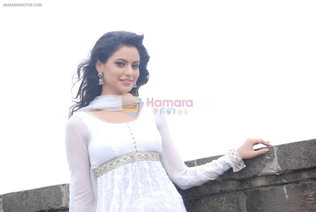 Aamna Sharif shoot to promote new show on Sony Honge Juda Na Hum on 5th Aug 2012