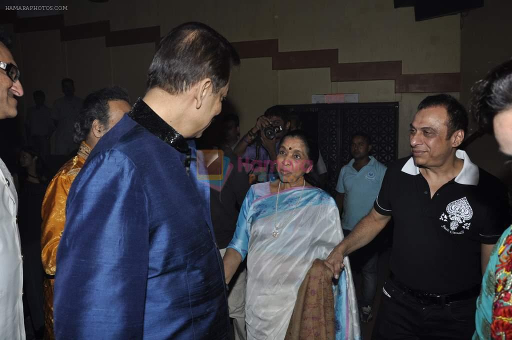 Asha Bhosle at Krishendu sen album launch in Mumbai on 21st Aug 2012