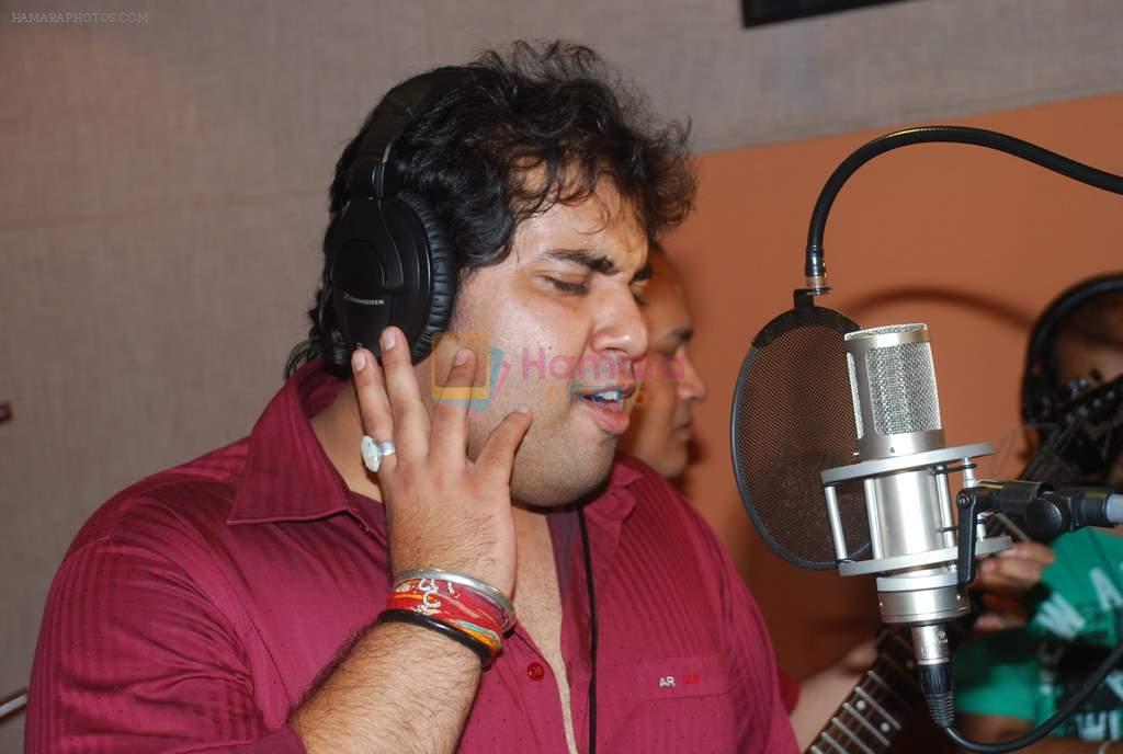 Vipul Mehta at the Recording of Indian Idol The Fabulous Four in Mumbai on 24 August 2012