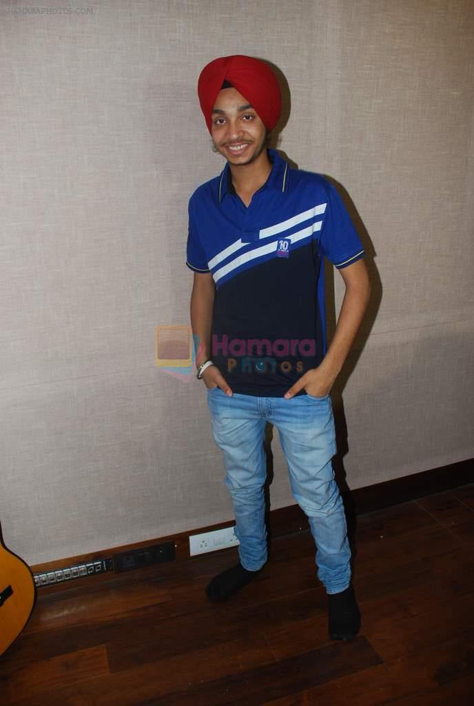 Devendra Pal Singh at the Recording of Indian Idol The Fabulous Four in Mumbai on 24 August 2012