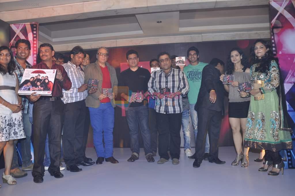 Kunal Ganjawala, Aditya Raj Kapoor,Daboo Malik at Kunal Ganjawala's music launch for film The Strugglers in Time N Again on 1st Sept 2012