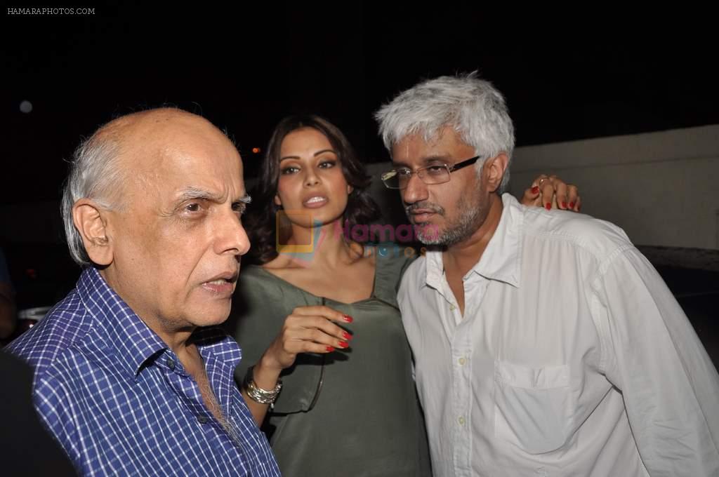 Bipasha Basu, Mahesh Bhatt, Vikram Bhatt at Raaz 3 screening in PVR on 6th Sept 2012