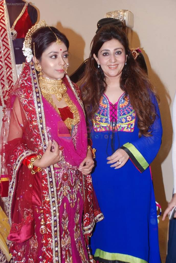 at Archana Kocchar dresses Sita for the serial Ramayan on 8th Sept 2012